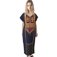 Dark Blue Traditional Dress (Galabeya)